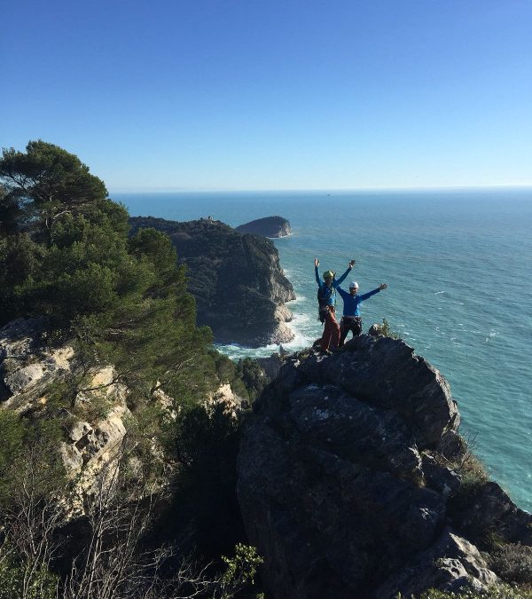 Liguria: terra di arrampicate sul mare!