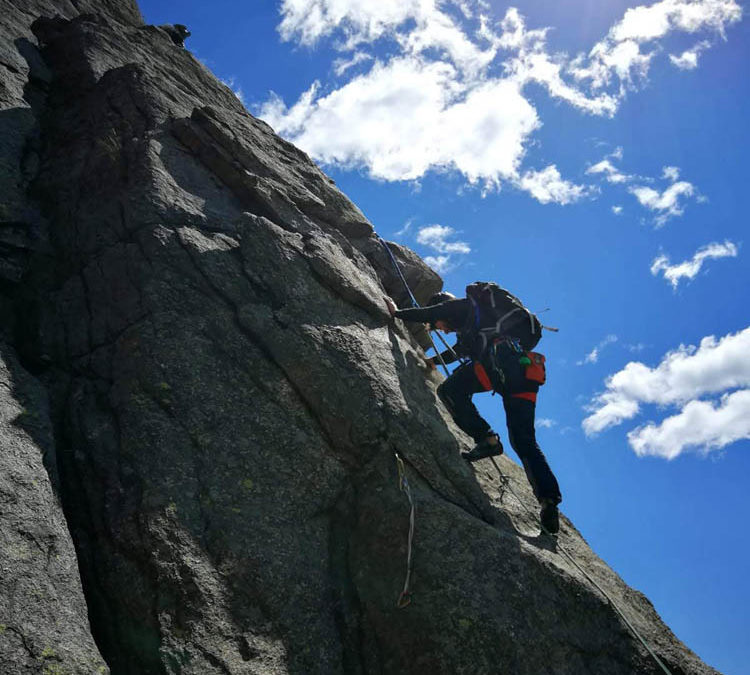 MULTIPITCH COURSE 2019 AT ROCCA SBARUA