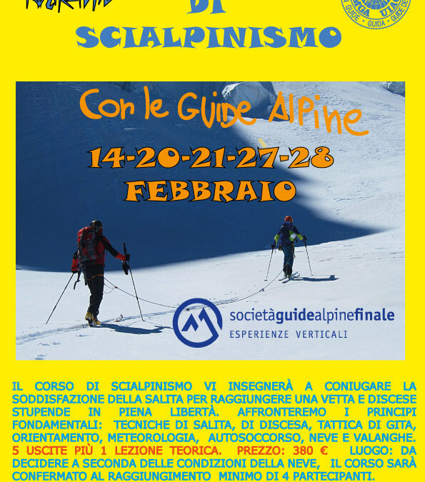 CORSO SCI ALPINISMO 2021