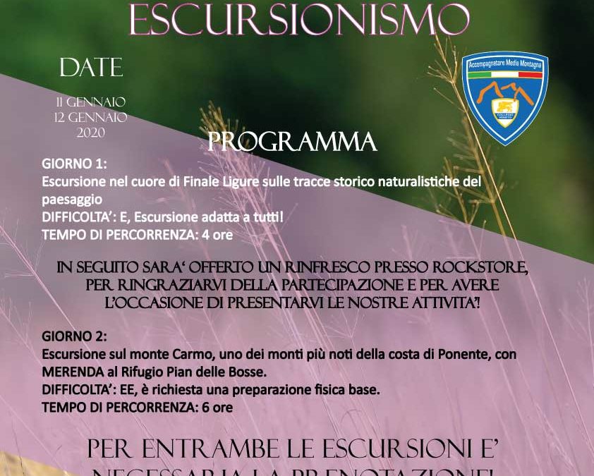INAUGURAZIONE SEZIONE ESCURSIONISMO SGAF