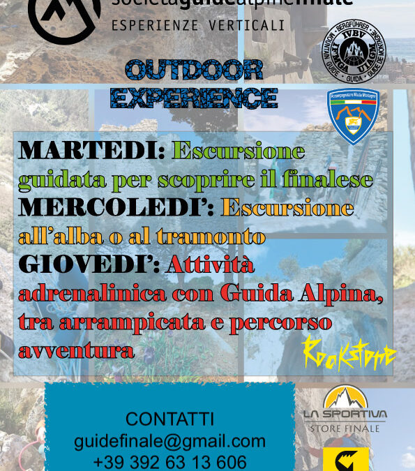 Three days of experience to know Finale Ligure