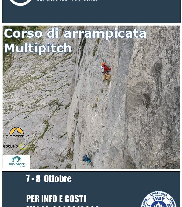 Weekend Multipitch (vie lunghe) – Autunno 2023