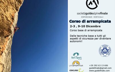 Corso Base di Arrampicata sportiva – Autunno 2023