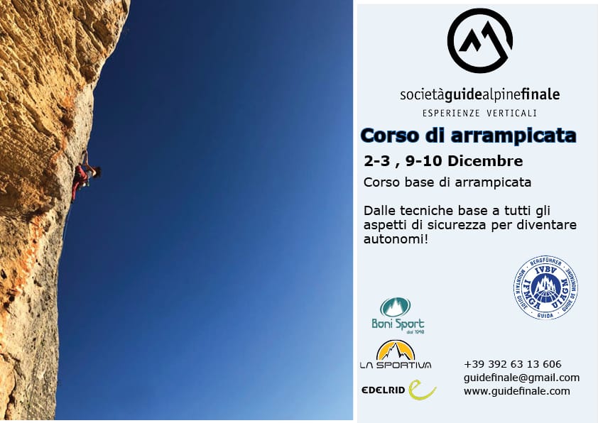 Corso Base di Arrampicata sportiva – Autunno 2023